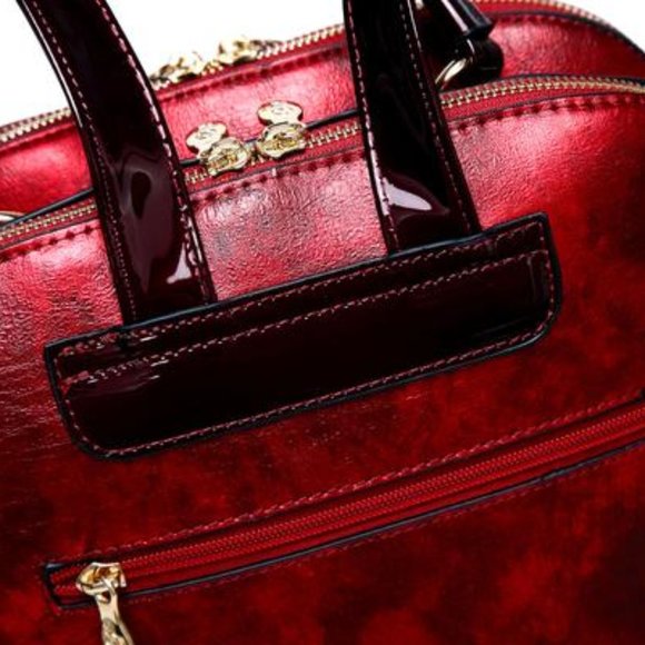 SPARKLE OF HEARTS BACKPACK BAG FOR WOMEN(BLACK)